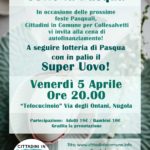 Cena e lotteria di Pasqua da Telocucinoio il 5 Aprile