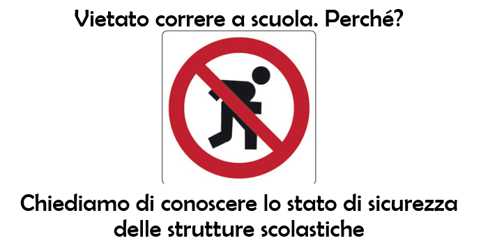 Perché i bambini non possono correre a ricreazione? Interpellanza sulla sicurezza negli edifici scolastici.